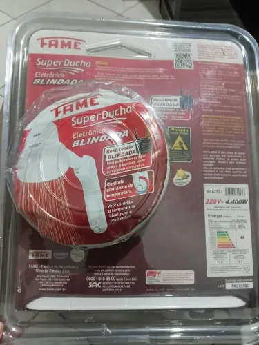 Chuveiro Blindado Novo