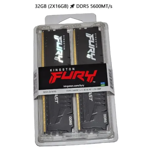 Memoria RAM DDR5 HyperX 5600 32GB (2x16GB)