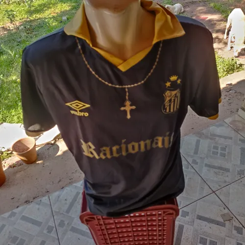 camisa do santos racionais