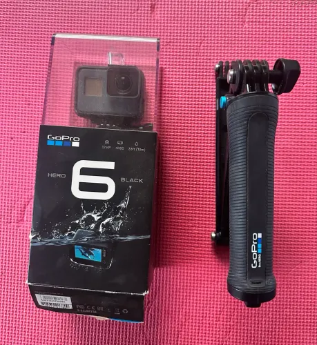 GO PRO 6 BLACK TOP!!!!!!! Parcelo x10