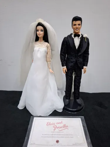 Barbie e ken collector elvis e Priscila Presley
