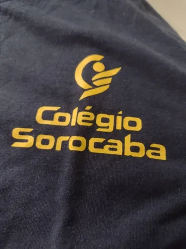 Camisetas do colégio Sorocaba etapa