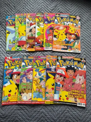 Revistas Pokémon Club / Pokémon Evolution Para colecionadores!