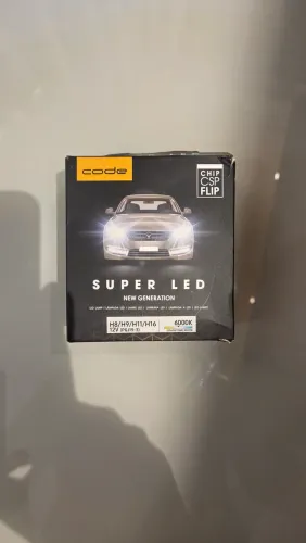 Farol Super Led 6000k H8/H9/H11/H16