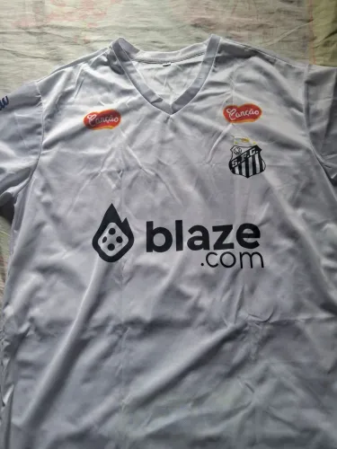 Camisa de time de futebol Santos Neymar