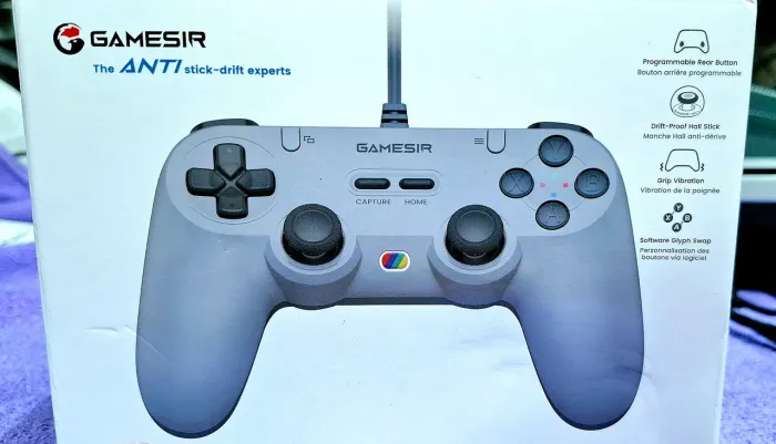 Controle GAMESIR novo lacrado na caixa excelente inclusive para o Nintendo Switch