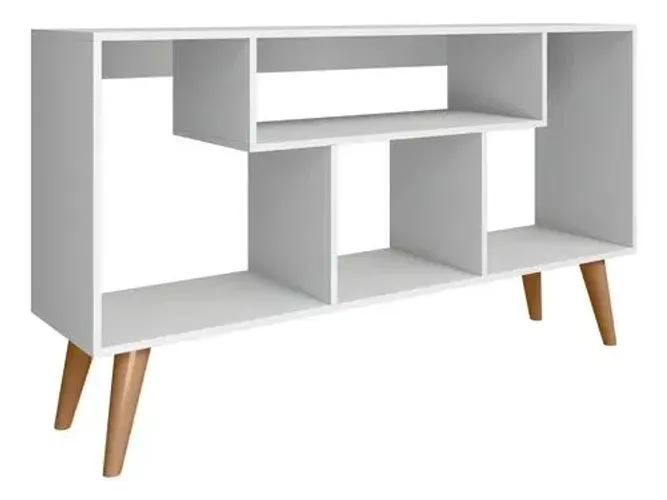aparador rack bancada zara para tv 43 polegadas