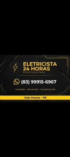 eletricista 24H  João Pessoa 