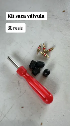 Kit saca válvulas núcleo pito roda bike moto carro 