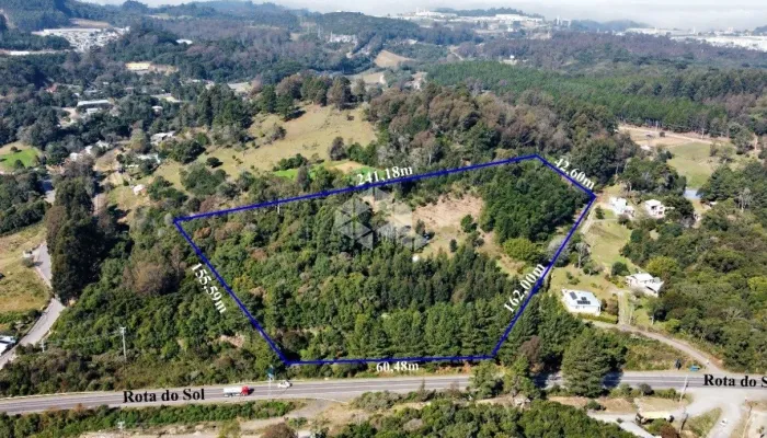 Terreno a venda na Rota do Sol e e próximo à BR 470 em Garibaldi/RS