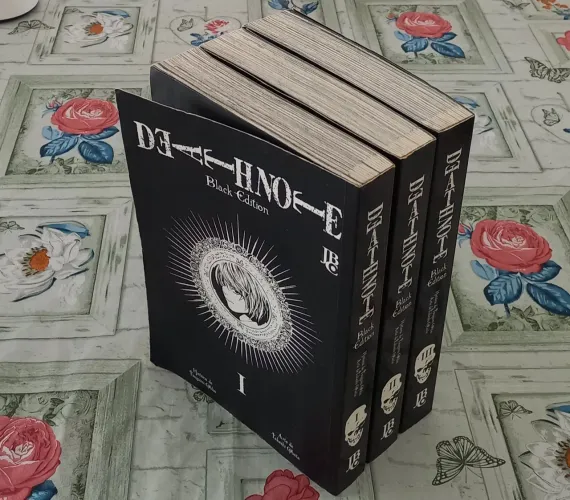 Livro Death Note Black Edition I, II e III