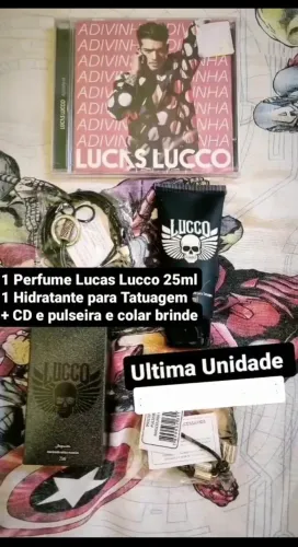 Kit Cd Perfume Pulseira Lucas Lucco