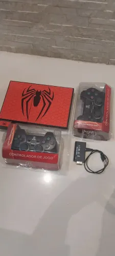 Playstation 2 cheio de jogos
