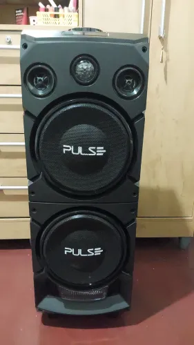 Caixa De Som Amplificada Bluetooth Potente Storm Pulse SP509- 1000W RMS