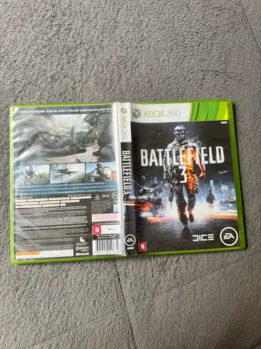Battlefield 3 Xbox 360 Jogo Completo 2 Discos