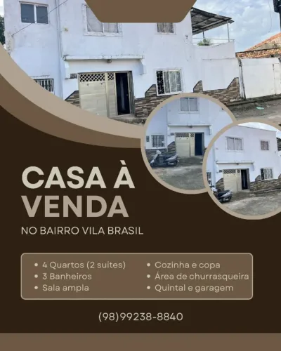 vendo casa na Vila brasil