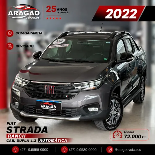 Fiat Strada Ranch 1.3 Flex 8V CD Aut. 2022
