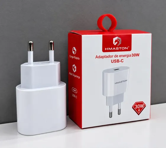     Fonte Carregadora 30W USB-C para iPhone 