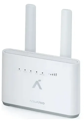 Modem Roteador Aquário 4g Celular Wi-fi Md-4000sx Branco