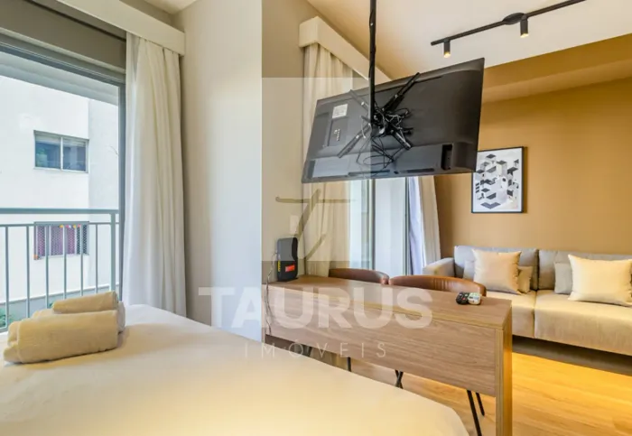 Stúdio mobiliado para alugar no Paraíso - São Paulo - SP