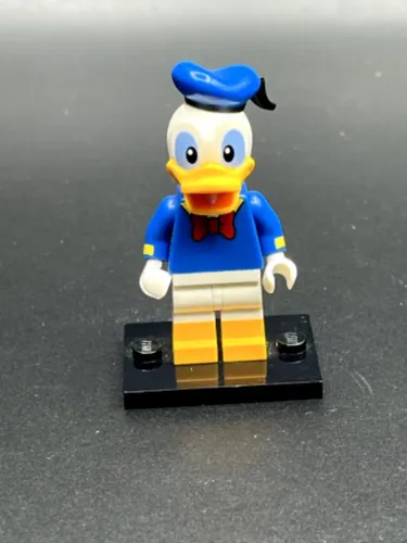 BONECO MINIATURA LEGO PATO DONALD SERIE 1 ORIGINAL