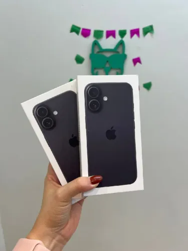 iPhone 16 128GB Preto - Lacrado - Retirada em Loja Física na Savassi
