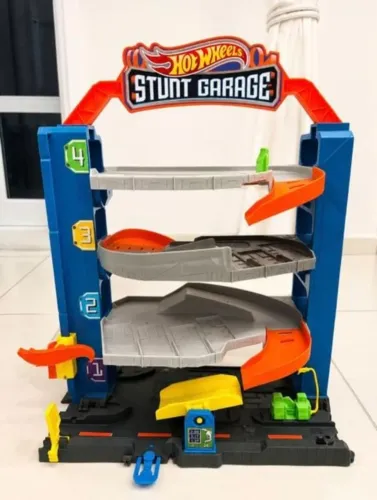 hot wheels city stunt garage mattel