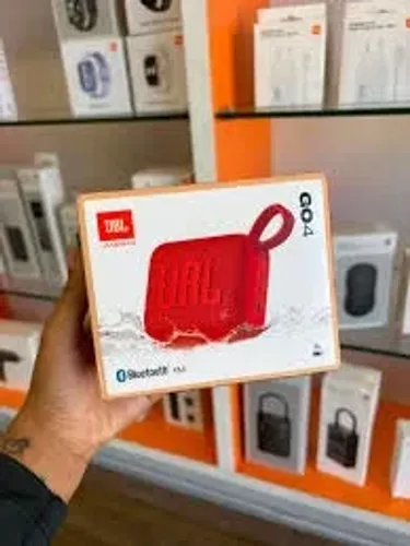 JBL GO 4 Vermelho novo