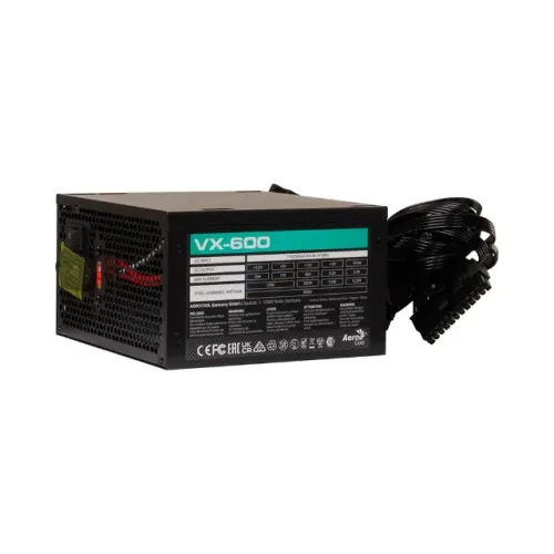 Fonte Gamer ATX Aerocool Stealth VX-600 600W Bivolt - FT0116