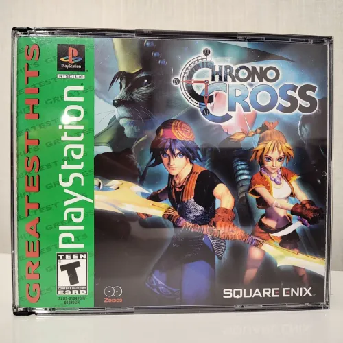 Jogo Chrono Cross PS1 Original Americano Completo CIB Greatest Hits Seminovo Playstation 1