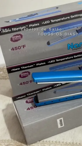 ?Chapinha Nano Titânio ?
