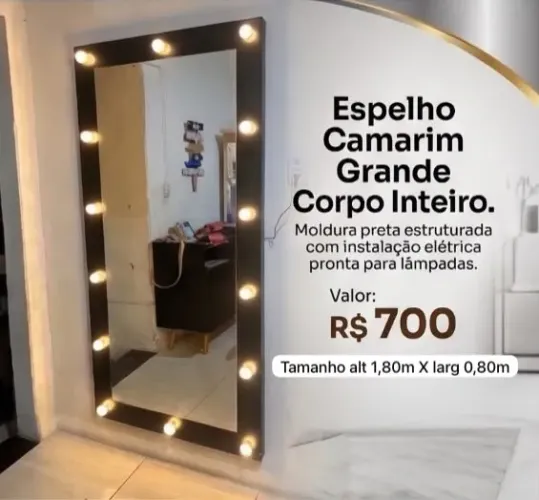 Espelho Camarim Grande