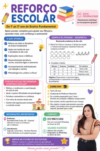 Aula de reforço 