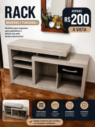 Rack para tv.