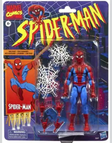 Marvel Legends homem aranha série animada Spider man hasbro