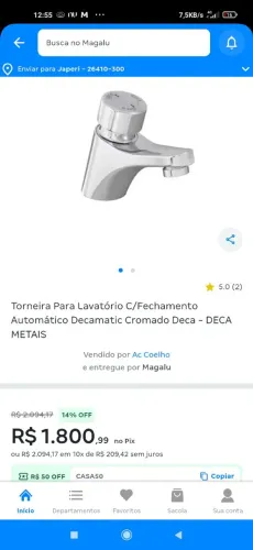Torneira Deka
