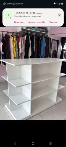 Gondola em mdf 