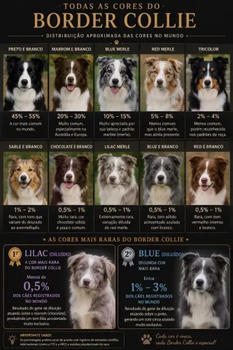 Border Collie Lilac e Blue Slate | Ninhada Exclusiva | Cores Raras