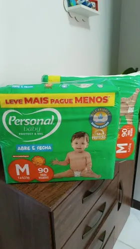 Fraldas P e M várias marcas