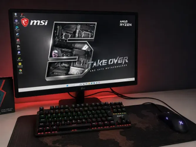 PC Gamer Completo Ryzen 7 + 32GB RAM + GTX 1650 + Monitor - Só ligar e usar!