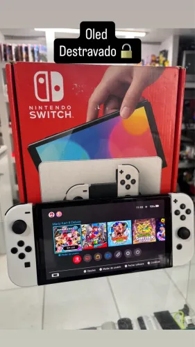 Vendo Nintendo Switch Oled destravado
