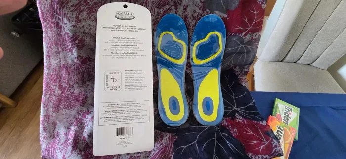 KIT PALMILHAS ORTOPÉDICA GEL 