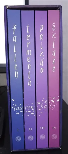 Box Série Fallen Completa - Lauren Kate + Marcador Originais
