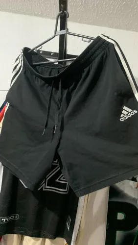 Bermuda moletom adidas original 