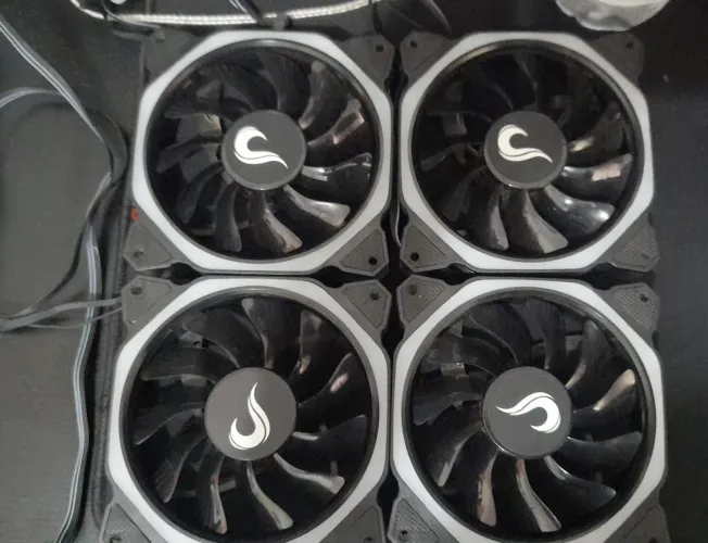 4 Fans rise mode rgb