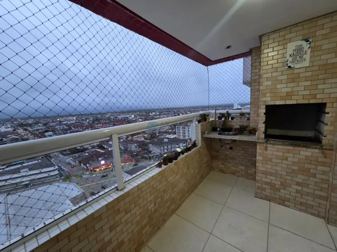 Apartamento à venda em Praia Grande no bairro Ocian com 1 suíte e lazer