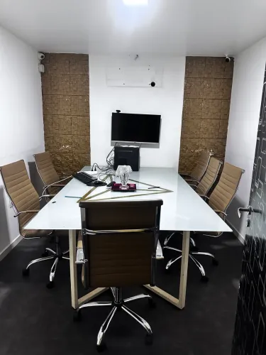 Mesa reunião completa