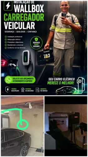 Instalador de Wallbox carregador veicular