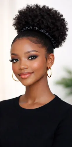 Xuxinha afro Puff