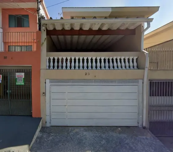 Casa 169m² com Terreno 135m² | São Paulo-SP | Parque Maria Domitila - 3 Dormitórios, 2 Ban